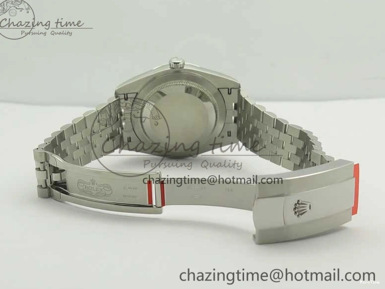 MiroTime 0114 DateJust 41 126334 SS REF 1:1 Best Edition Gray Dial Stick Markers on Jubilee Bracelet A3235 Clone V OdorResistant 3382